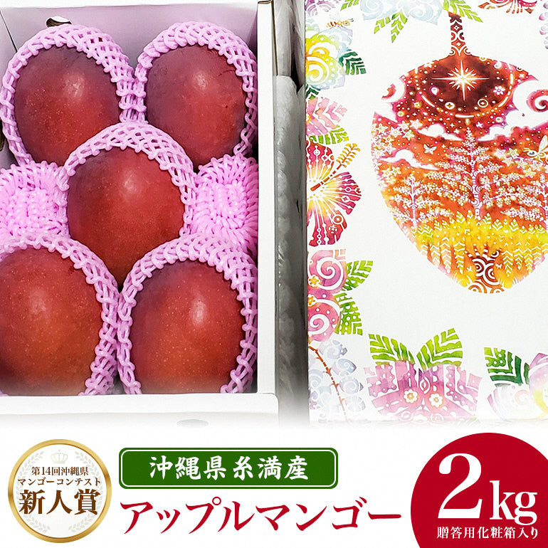4_銀アップルマンゴー2kg　送料込